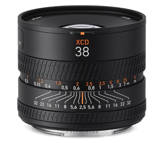 Hasselblad Lente XCD 38mm in f/2.5-32