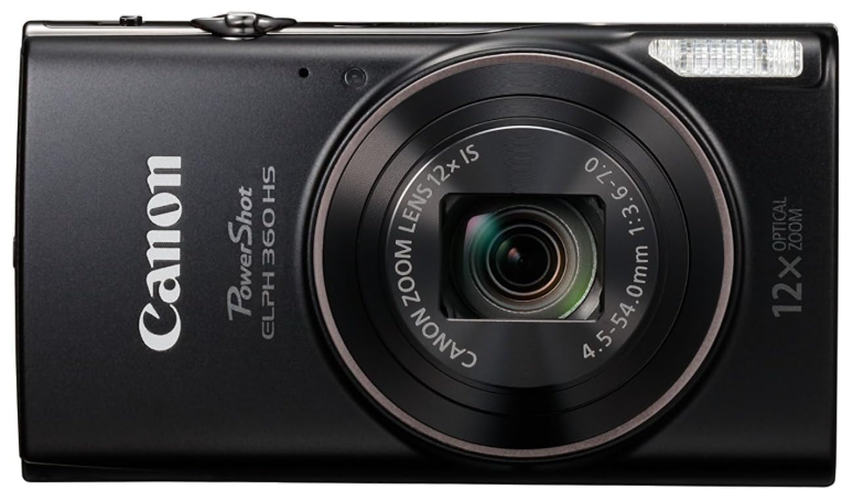 Canon PowerShot ELPH 360 - negro