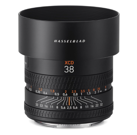 Hasselblad Lente XCD 38mm in f/2.5-32