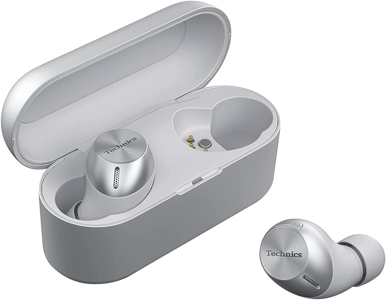 True Wireless Multipoint Bluetooth Earbuds with Microphone, Hifi, Clear Calls, Long Battery Life, Lightweight Comfort Fit, Alexa Built In, EAH-AZ40-N (Rose Gold)