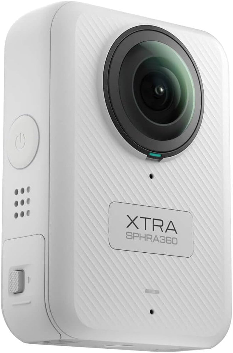 Xtra Sphra360 360 Camera, 8K Panoramic Video, 1-Inch Sensor Equivalent, 100MP High Resolution, Waterproof Action Camera, 105GB Built-In Storage, Bullet Time, Broad Compatibility, Vlog