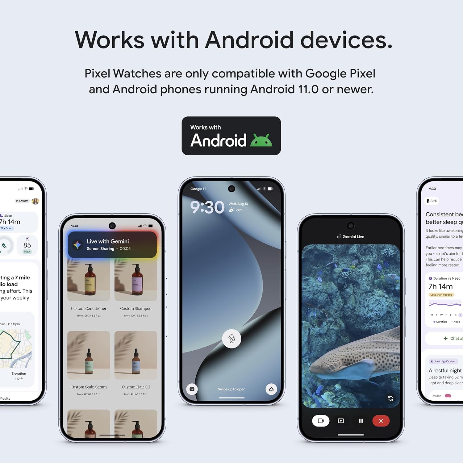 Pixel Watch 4 (45Mm) - Android Smartwatch with Heart Rate and Sleep Tracking - 40-Hour Battery - Fitness Tracking -  AI - Satin Moonstone Aluminum Case - Moonstone Active Band - Wi-Fi