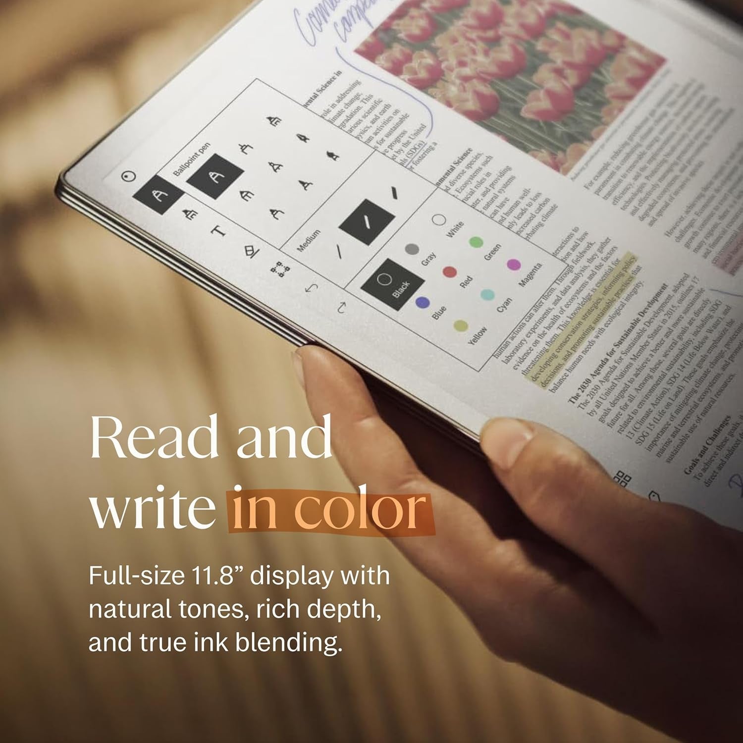 Paper Pro Bundle – Includes 11.8”  Paper Tablet, and Marker plus Pen with Eraser