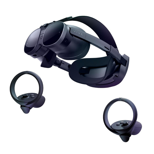 Vive XR Elite with Deluxe Pack — Mixed Reality and PC VR Headset + Con