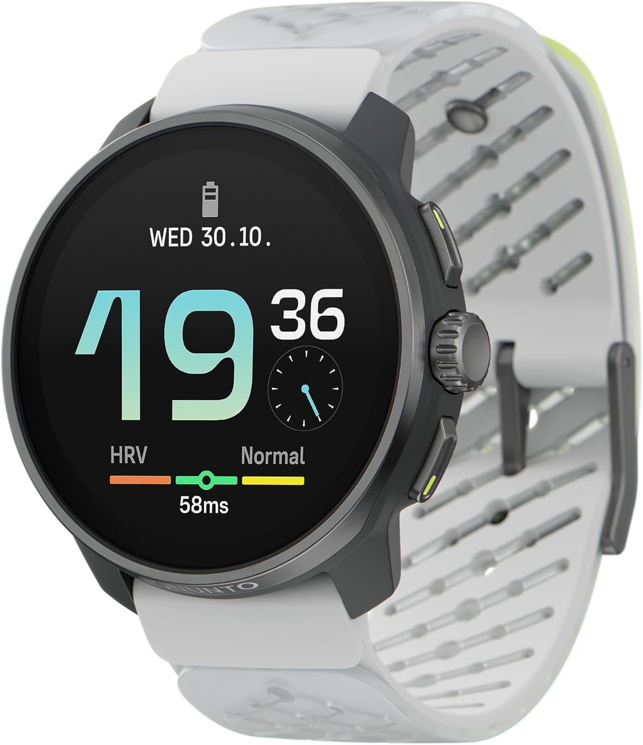 Race S GPS Sports Watch, 1.32" AMOLED Touchscreen W/Crown, 13 Days Battery Life, Training & Sleep Health Tracking, Dual-Gnss, 32GB Global Offline Maps, Lightweight for Running, All Black