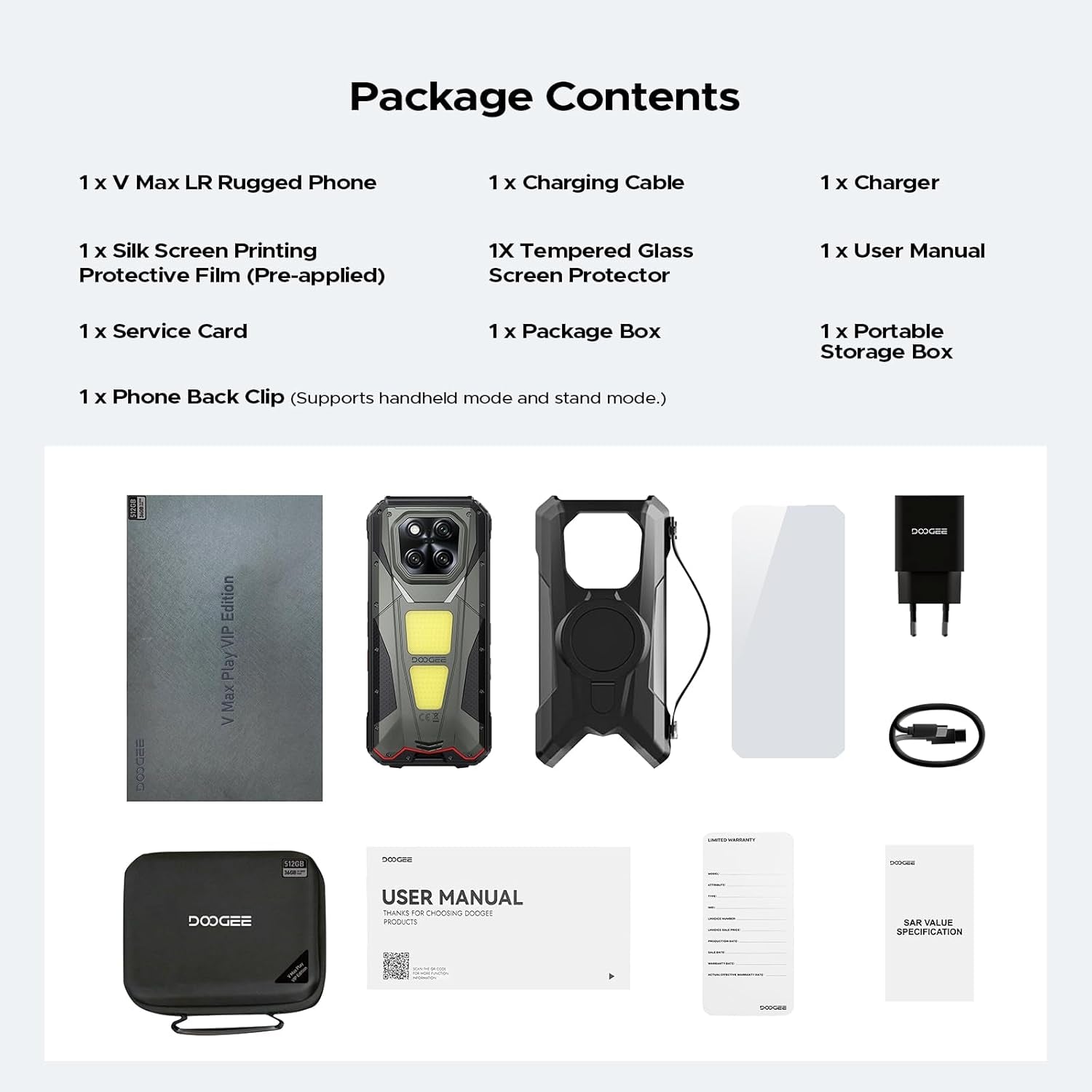 V Max LR 5G Rugged Phone with 40M Laser Ranging,36Gb+512Gb,200Mp+32Mp Camera,20500Mah/45W,Mtk 7300 Rugged Smartphone,6.78" Fhd+120Hz,1200Lm Dual Camping Lights,Waterproof/Wifi6E/Nfc/Widevine L1