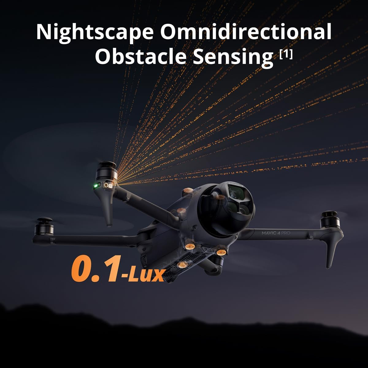 Mavic 4 Pro Drone with  RC 2, Flagship Tri-Camera Drone with 100MP 4/3 CMOS Hasselblad Camera, for Professionals, 30Km/18.6Mi Video Transmission, 51-Min Max Flight Time