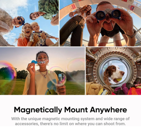 Insta360 GO Ultra - Cámara de vlogging 4K pequeña