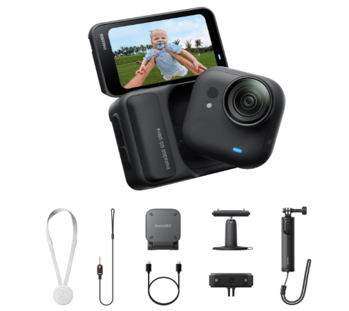 Insta360 GO Ultra - Cámara de vlogging 4K pequeña