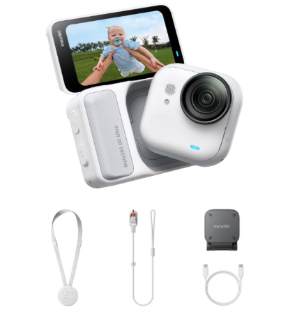 Insta360 GO Ultra - Cámara de vlogging 4K pequeña