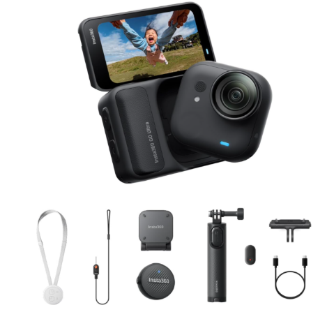 Insta360 GO Ultra - Cámara de vlogging 4K pequeña