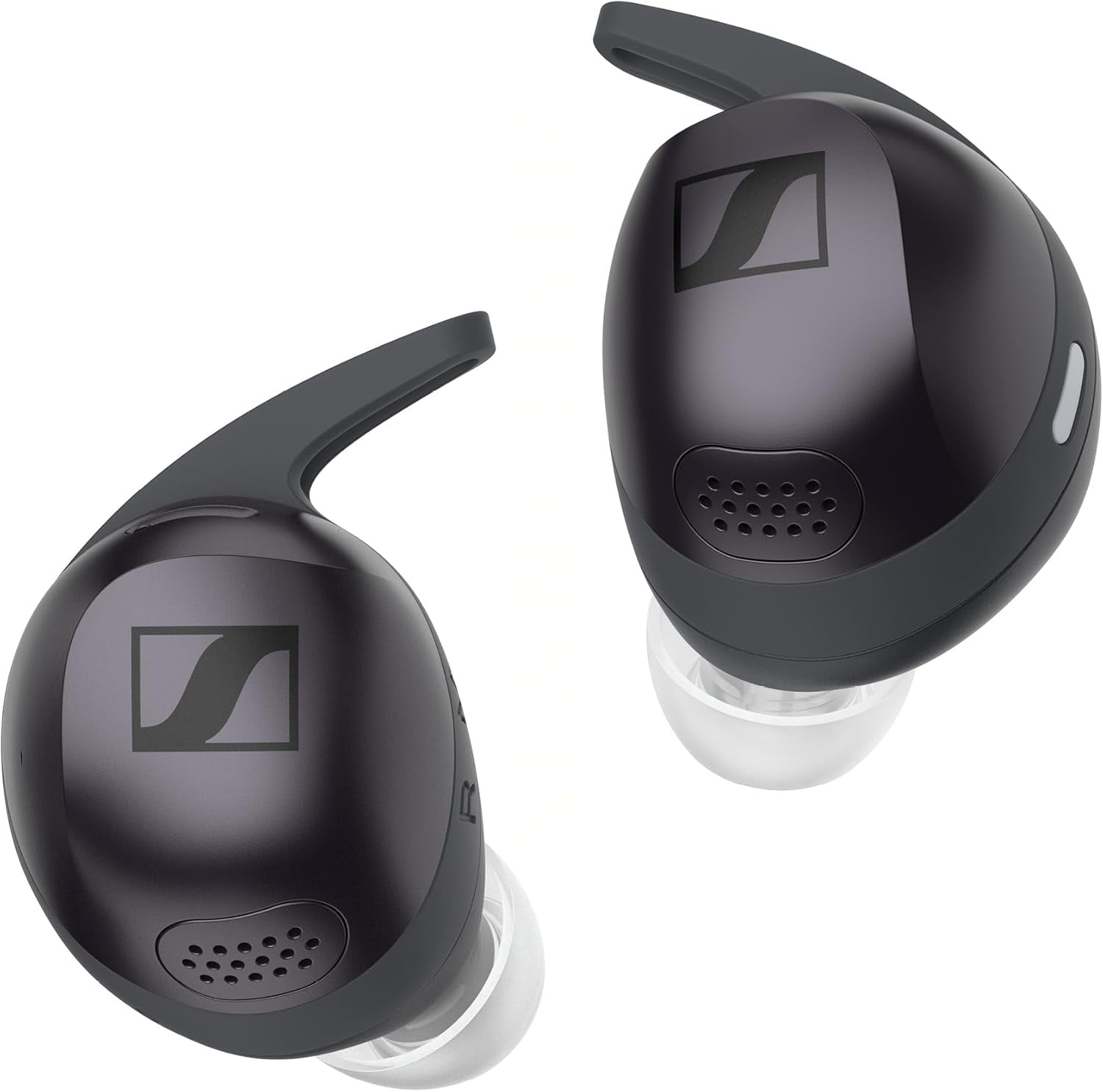 Sennheiser Momentum Sport Auriculares Con Ajuste De Sonido Deportivo Y ANC Adaptativo, Ajuste Seguro, 24 Horas De Duración De La Batería - Grafito