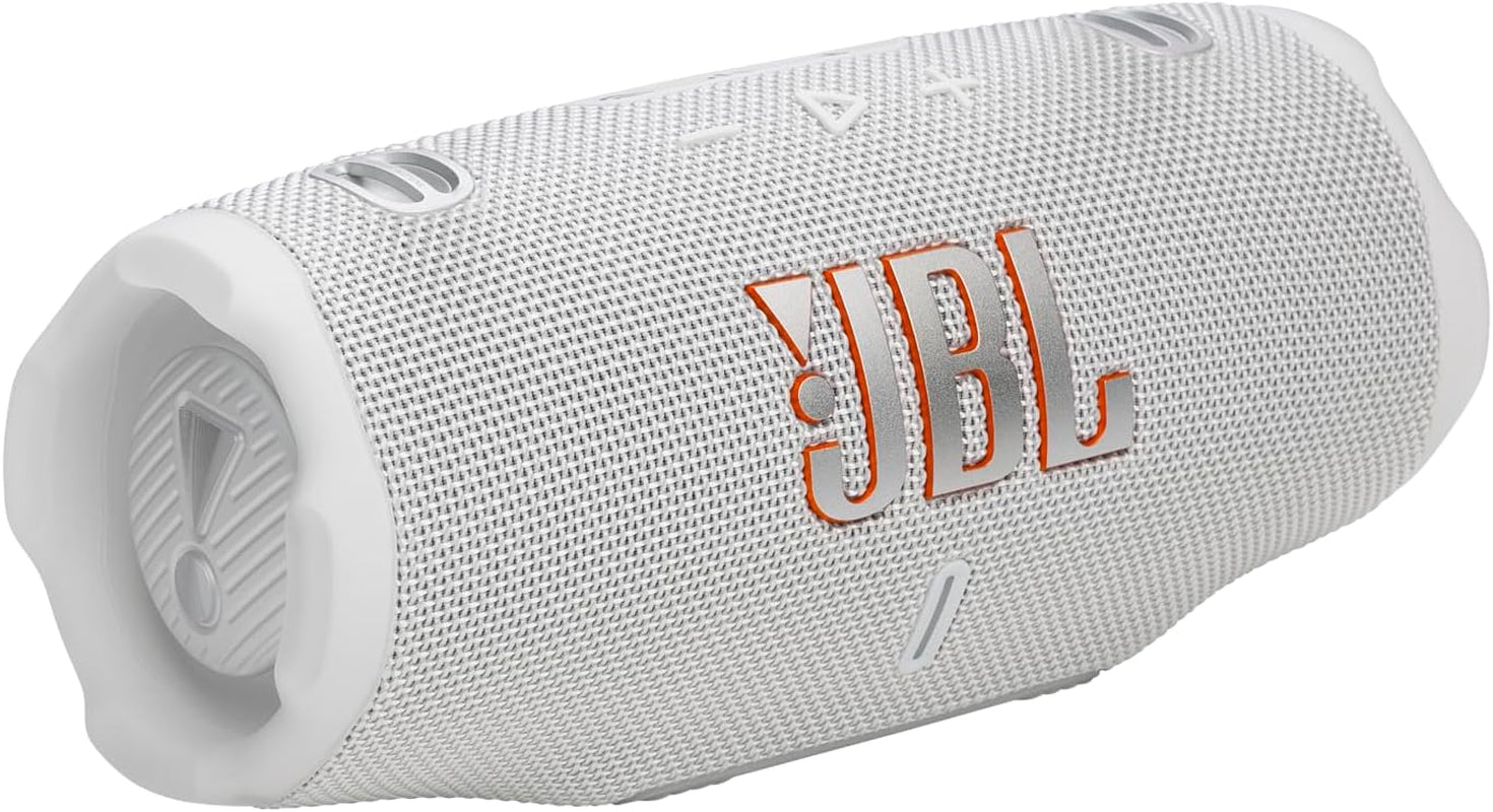 Charge 6 - Portable Waterproof & Drop-Proof Bluetooth Speaker, Bold  Pro Sound with AI Sound Boost, 28Hrs of Playtime, Built-In Powerbank & Comes with a Sturdy/Removable Carrying Strap (Black)