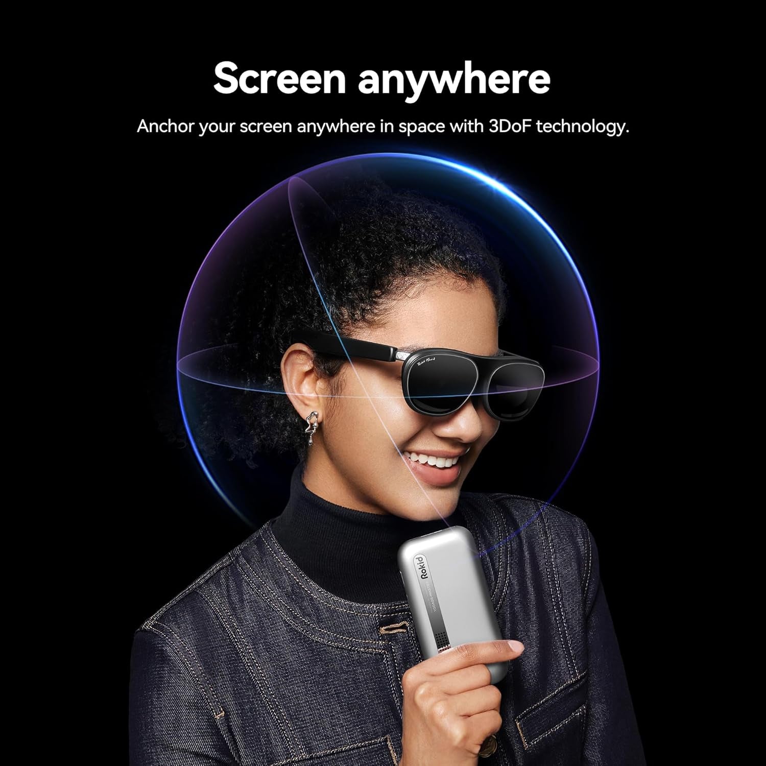 AR Spatial Glasses Silver, AR Glasses Max2 Silver with Station2, 360" Micro-Oled Three-Screen Display,120Hz OLED, 600 Nits, Multi-Tasking for Work & Gamingrt Console, Android, Windows Compatible