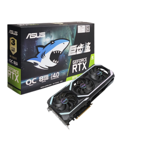Asus GeForce RTX 3070 Megalodon O8G [Seminuevo]-GSMPRO.CL