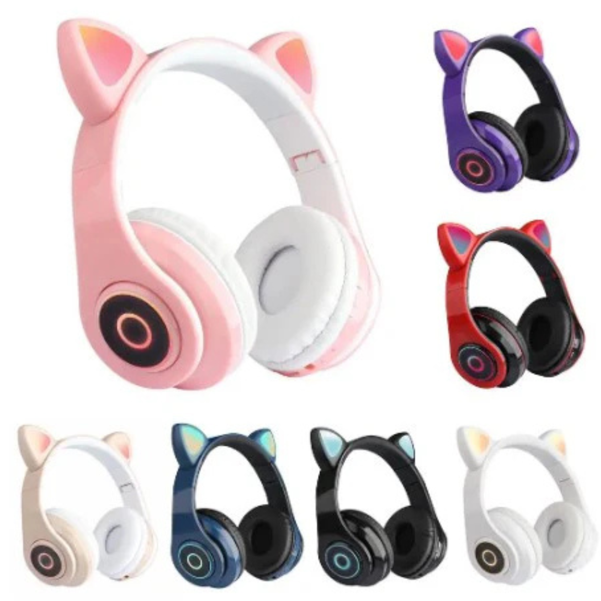 Audífonos de Gatito Bluetooth 5.0 (DRP)