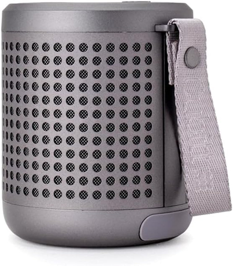 Power Go Gen2 Portable Bluetooth Speaker – 16W Loud Sound, Waterproof IPX7, Bluetooth 5.3, up to 9H Playtime, TWS Pairing, Quick USB-C Charging – Gun Metal