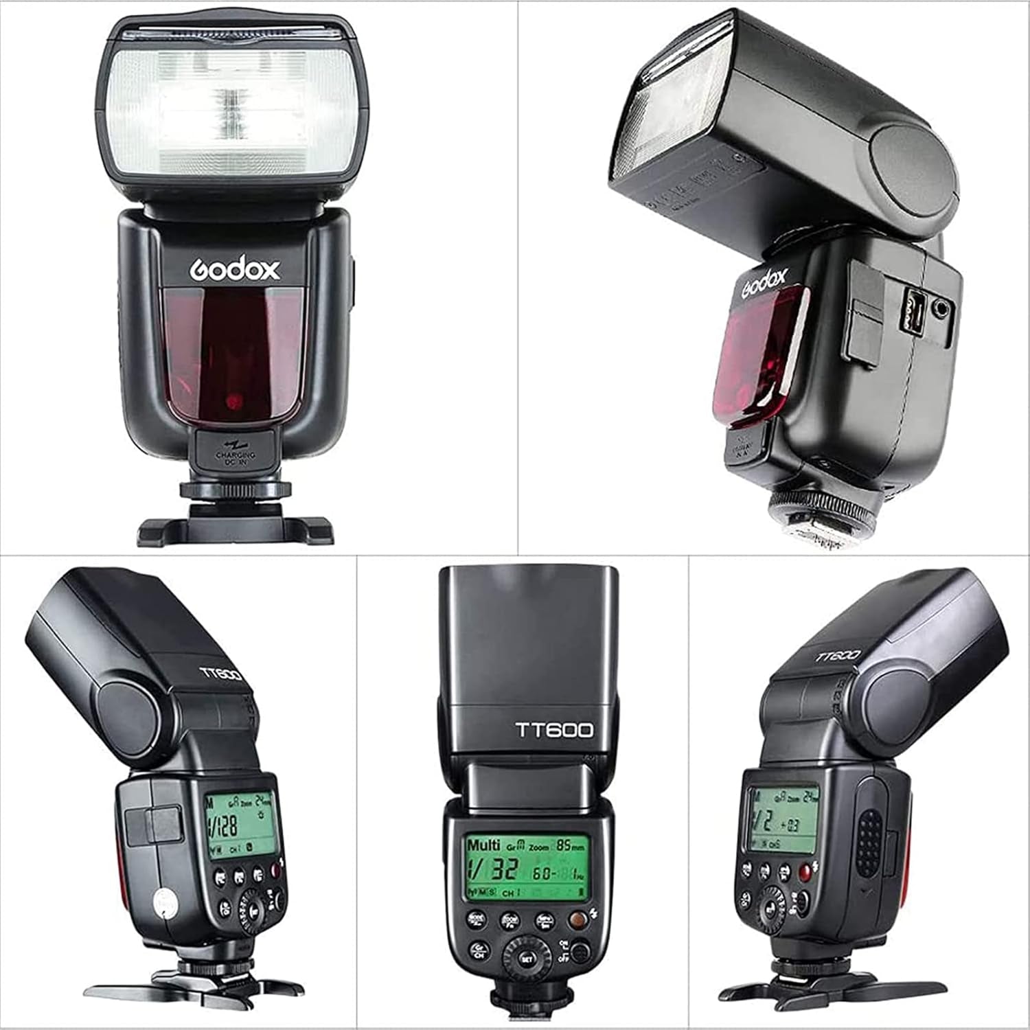 TT600 Camera Flash Speedlite with X2T-C Remote Trigger Transmitter Compatible with Canon Camera