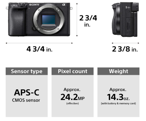 Sony Alpha a6400 - Cámara sin espejo