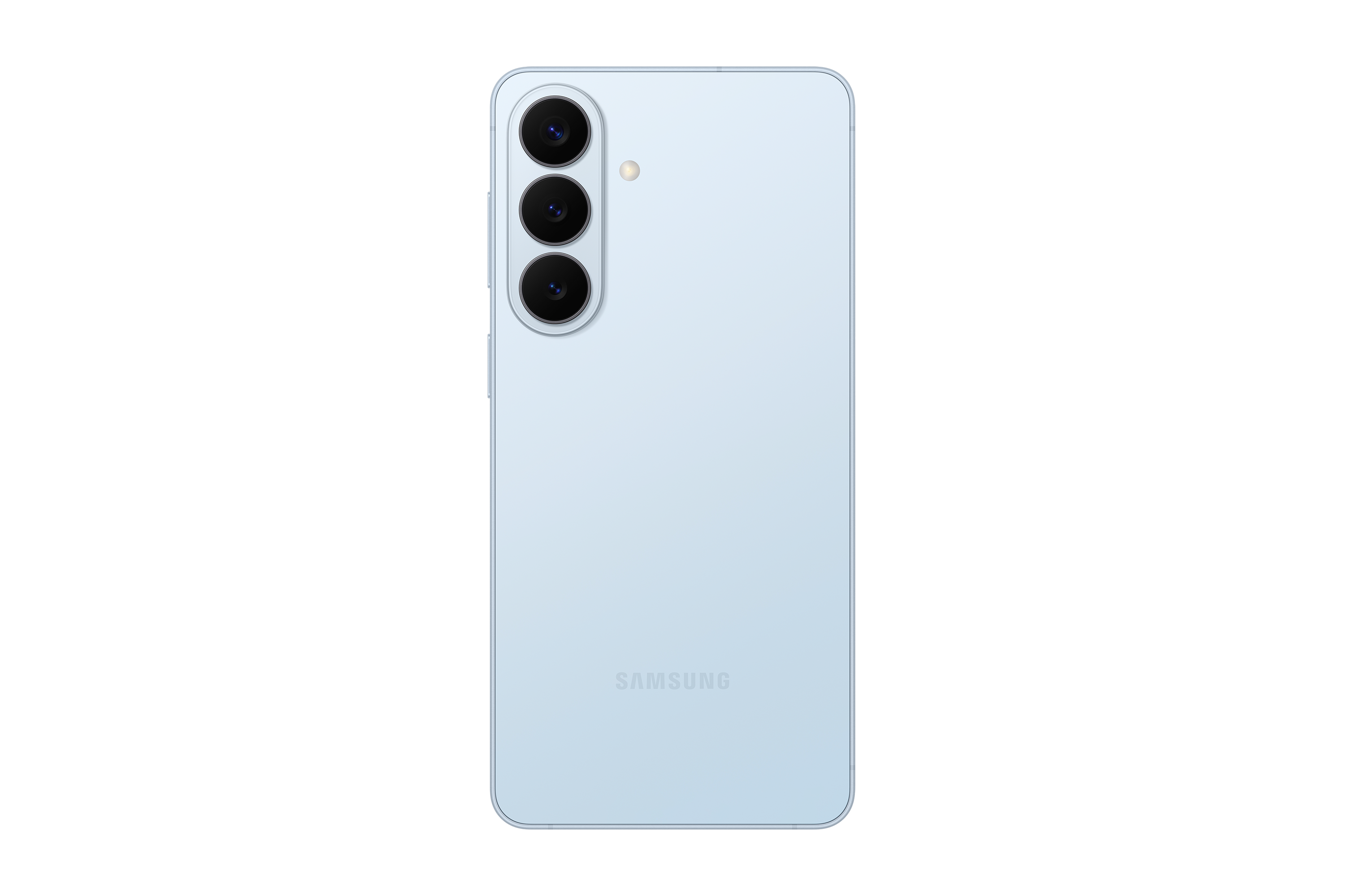 Samsung Galaxy S26 Plus azul cielo: vista trasera y módulo de cámaras.