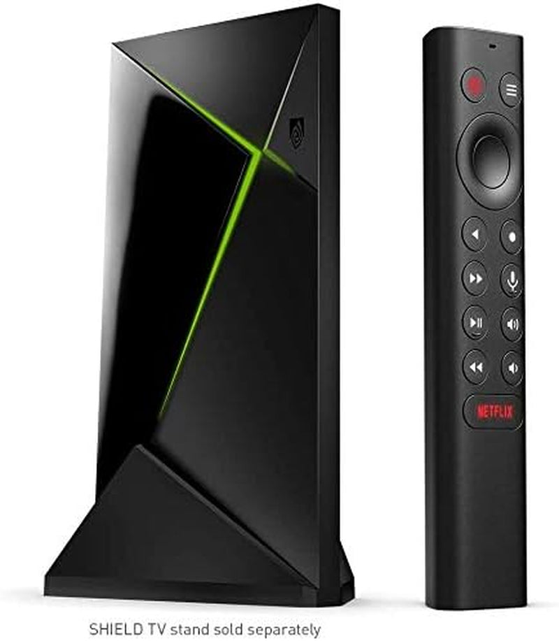 Shield Android TV Pro | 4K HDR Streaming Media Player High Performance, Dolby Vision, 3GB RAM, 2X USB, Works with Alexa, Model:945-12897-2500-101