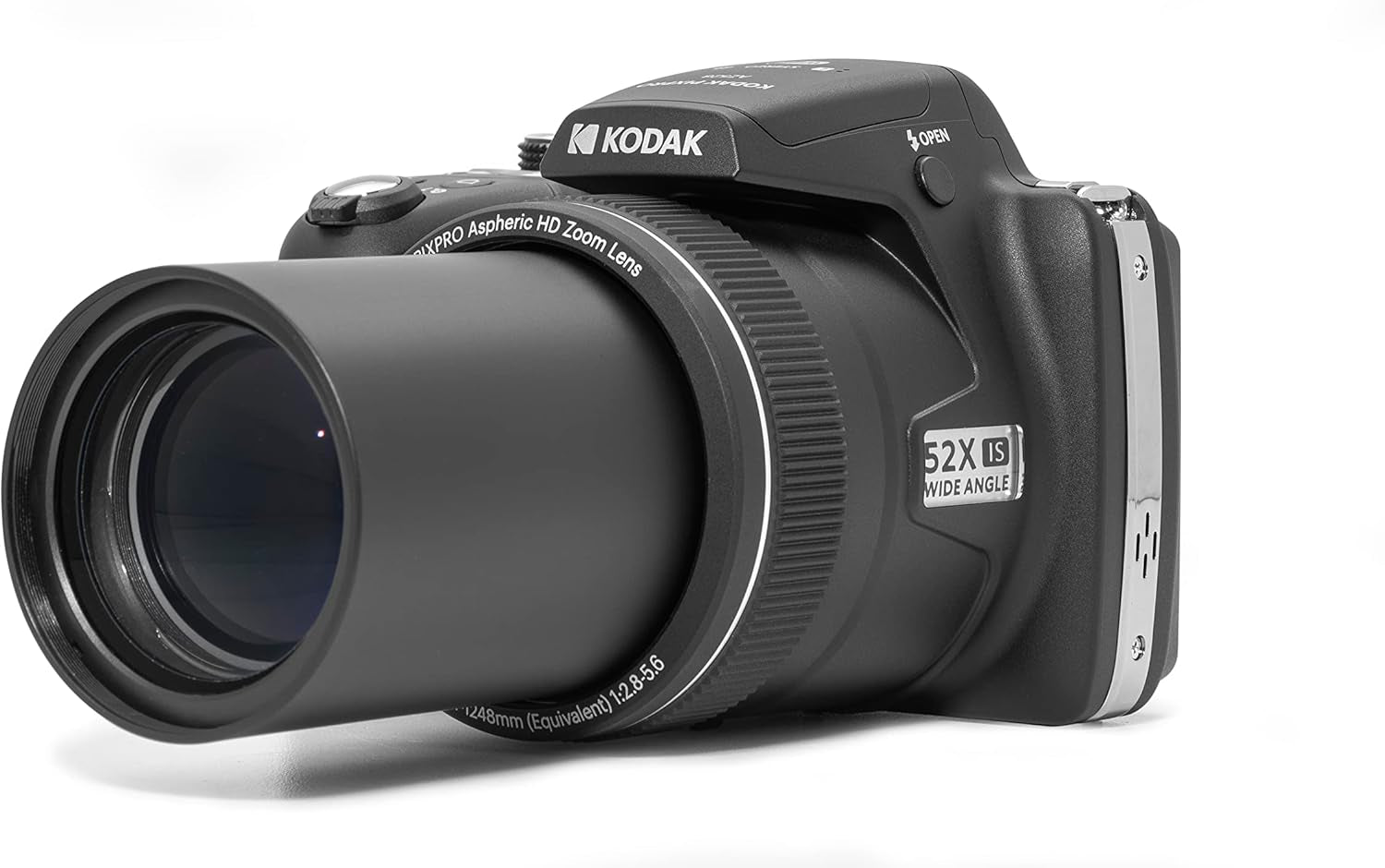 PIXPRO Astro Zoom AZ528-BK 16 MP Digital Camera with 52X Optical Zoom 24Mm Wide Angle Lens 6 Fps Burst Shooting 1080P Full HD Video Wi-Fi Connectivity and a 3" LCD Screen (Black)