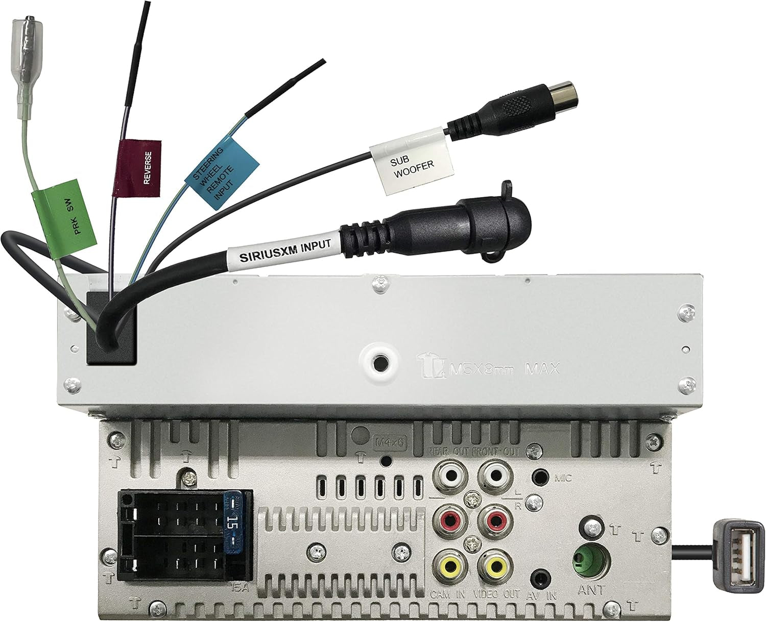 KW-V660BT Apple Carplay Android Auto DVD/CD Player W/ 6.8" Capacitive Touchscreen, Bluetooth Audio and Hands Free Calling, MP3 Player, Double DIN, 13-Band EQ, Siriusxm, AM/FM Car Radio