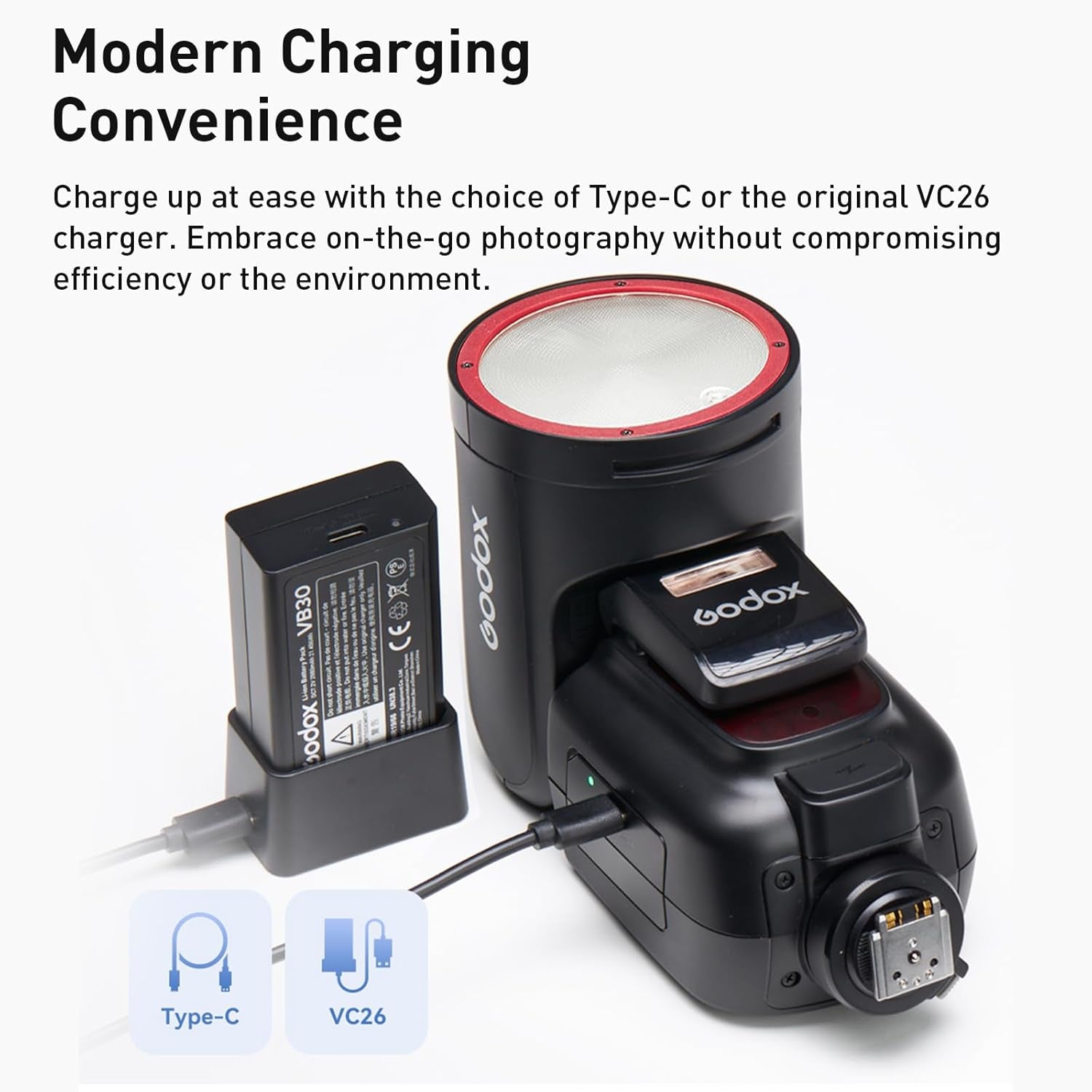 V1Pro N V1Pro-N Camera Flash Speedlight  V1-N Upgraded Version for Nikon Cameras