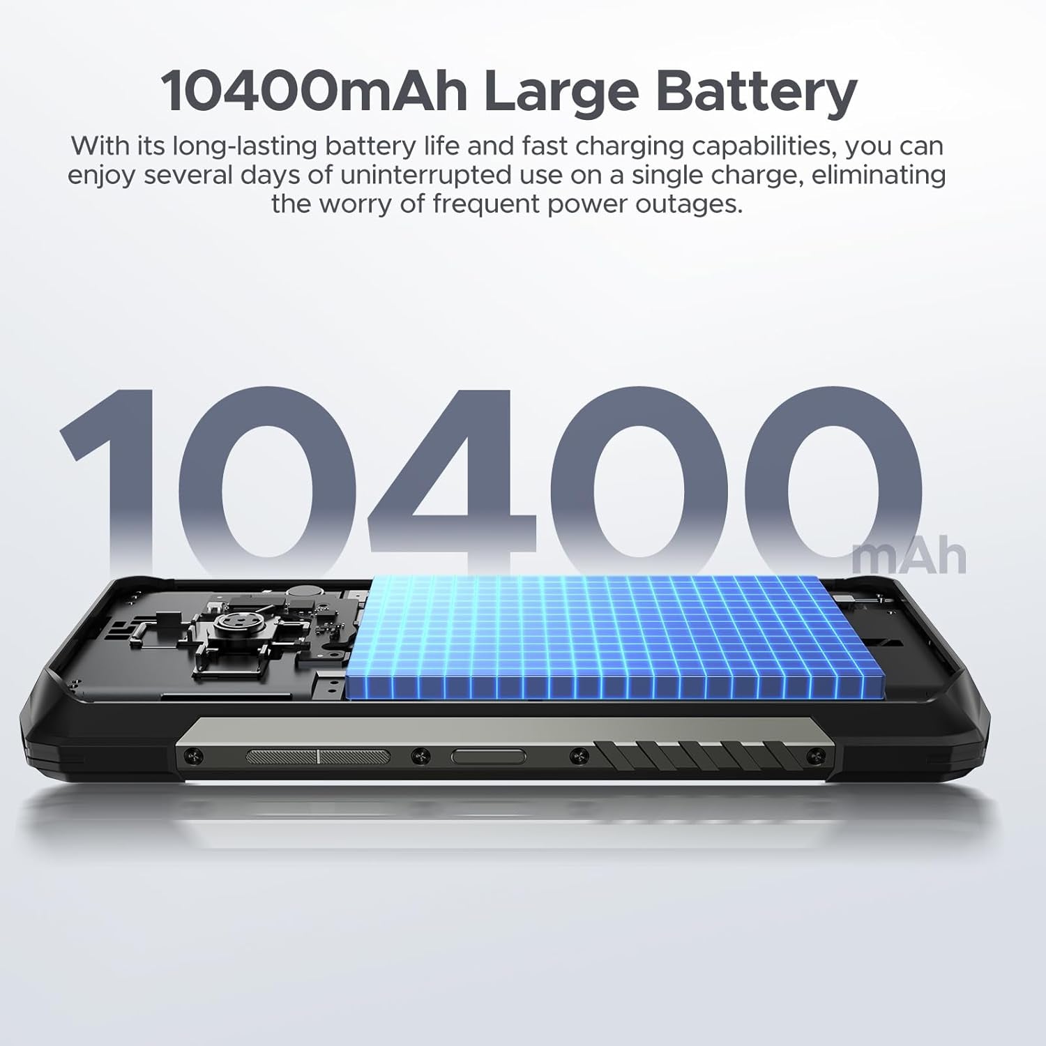 Fire 6 Rugged Phone with Thermal Image Camera,10400Mah,16Gb+256Gb Android 14 Cell Phone Unlocked,50Mp AI Camera,6.56" HD+IPS Display Rugged Smartphone,Ip68 Waterproof Phone,Face Unlock/Otg