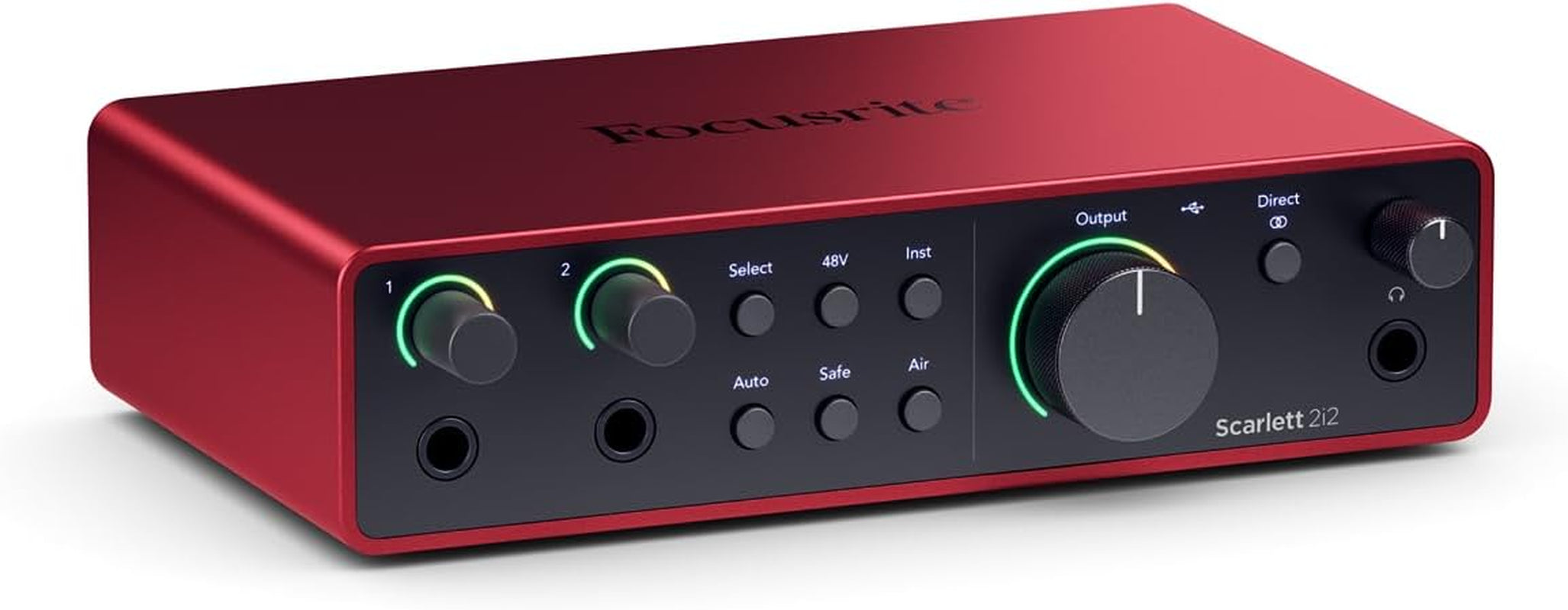 Focusrite Scarlett Solo 4th Gen | Interfaz 120dB + Auto-Tune y Pro