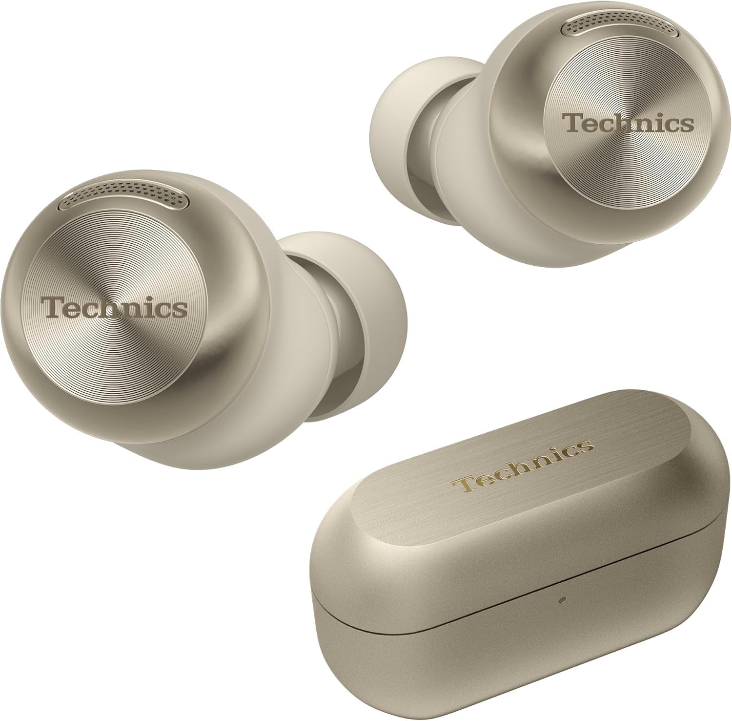 Reference Class Hi-Fi Wireless Earbuds, Dolby Atmos with Head Tracking, Adaptive Noise Cancelling, 3 Device Multipoint, 10-Hr Battery, Wireless Charging, Improved Fit - EAH-AZ100-S (Silver)