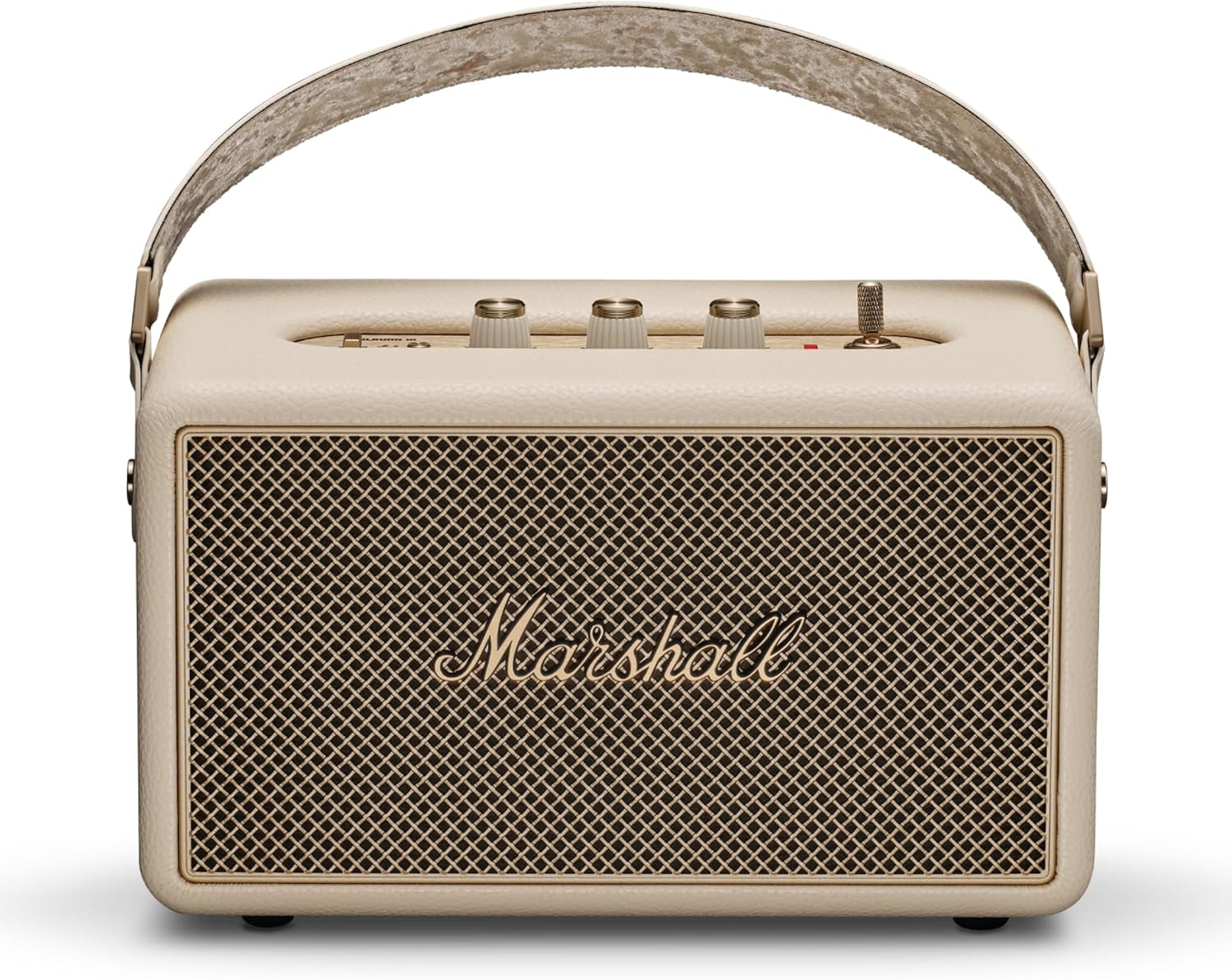 Kilburn III Portable Bluetooth Speaker - Black & Brass