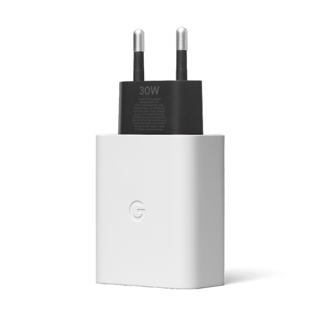 Google Pixel - Cargador USB-C 30W - USB-C 30W + Cable USB-C 1M