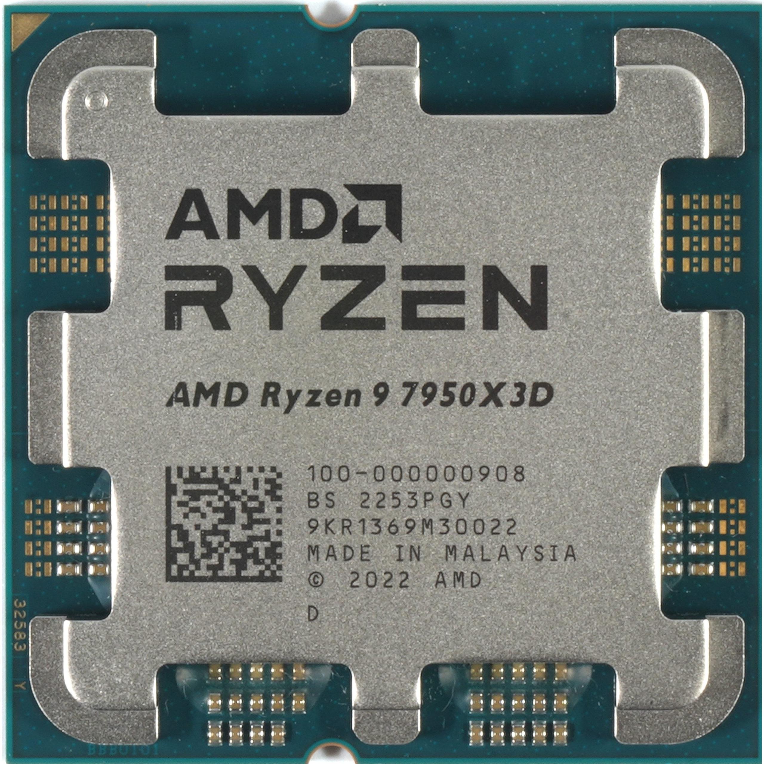 CPU AMD Ryzen 9 7950X3D Procesador para gaming AMD Ryzen™ 9 7950X3D