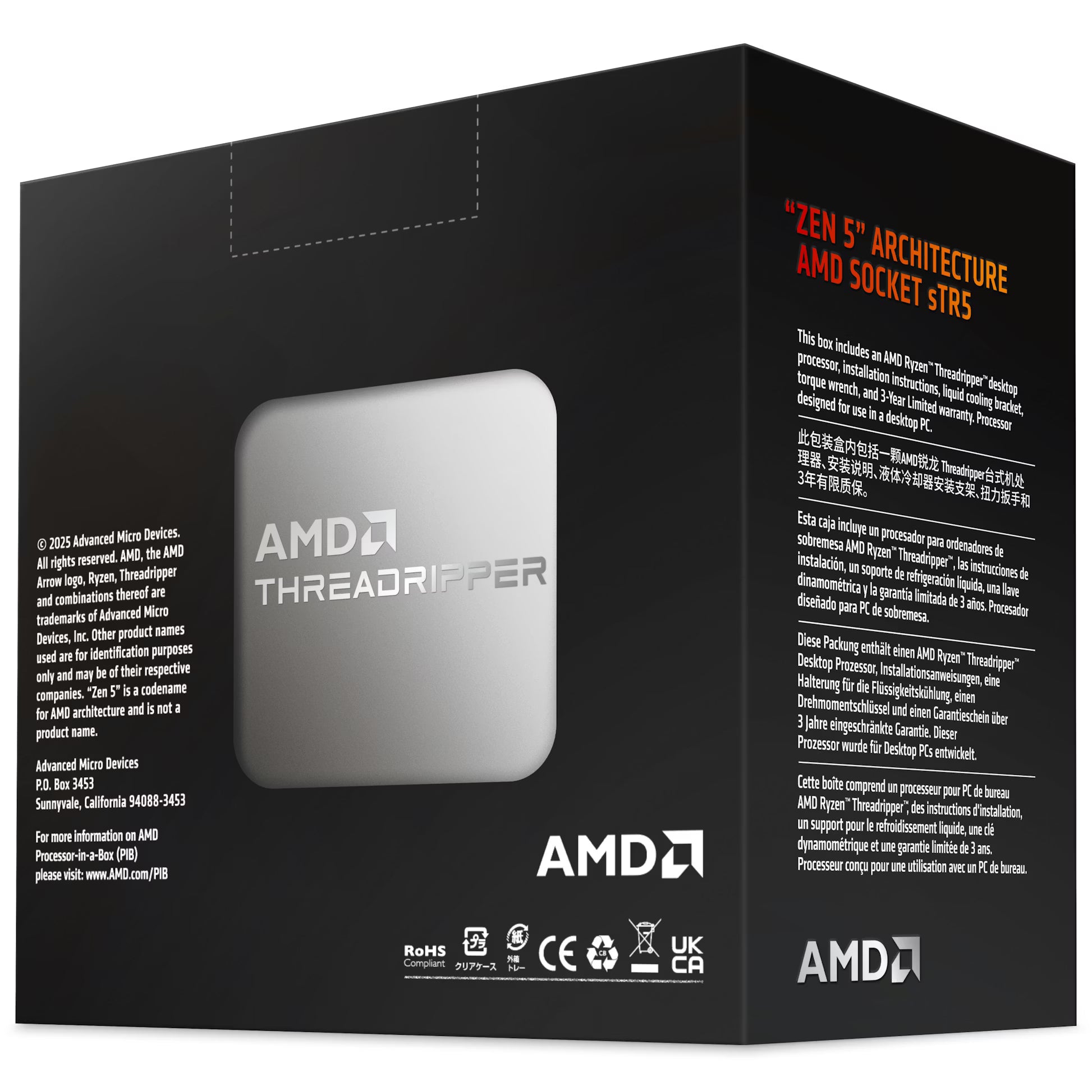 Procesador AMD Ryzen Threadripper 9960X