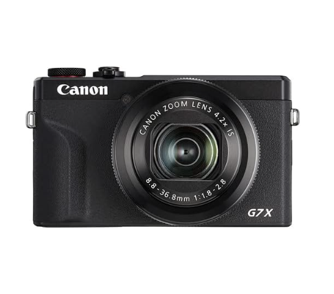 Cámara digital Canon PowerShot G7 X Mark III | Sensor de 1 pulgada de 20.1MP