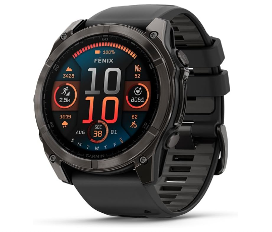 Garmin Fenix 8 Multisport Premium lente Zafiro