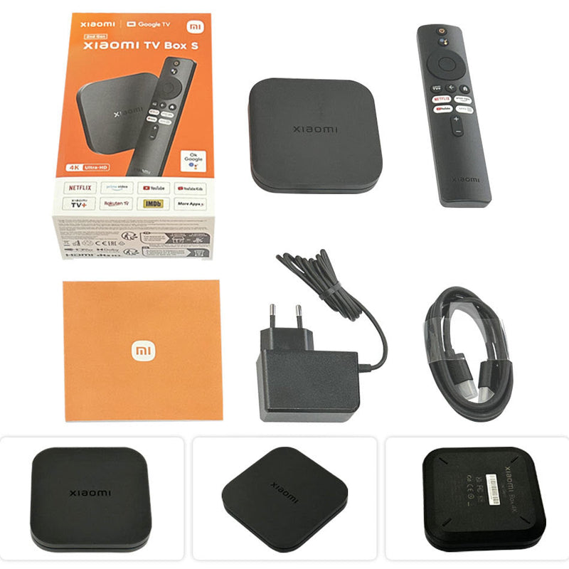 Reproductor Xiaomi TV Box S Segunda Generación Control de Voz con