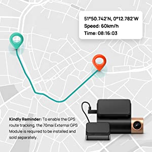 70mai Modulo GPS Externo para 70mai Cam Lite2-GSMPRO.CL