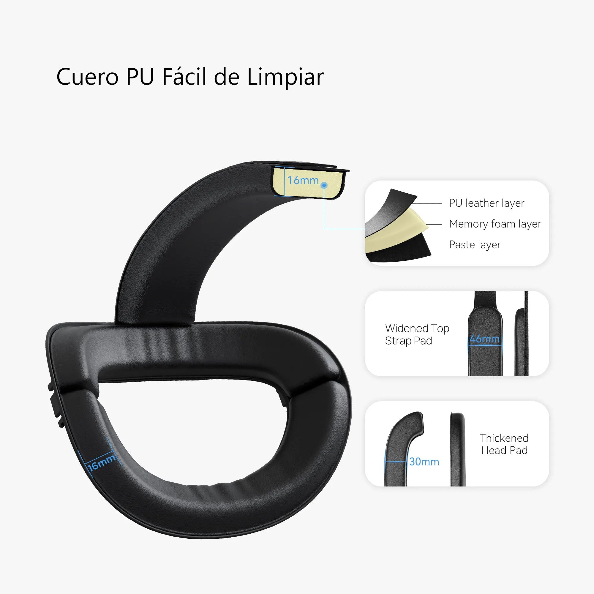 KIWI Correa Elite Ajustable para Oculus Quest 2