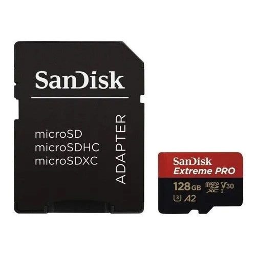 Sandisk Extreme Pro 128GB V30-GSMPRO.CL